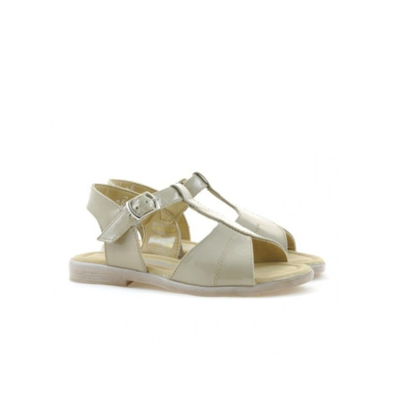 Pieni lasten sandaalit 40c beige lakka