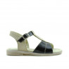 Pienten lasten sandaalit 40c beige+mustalakka