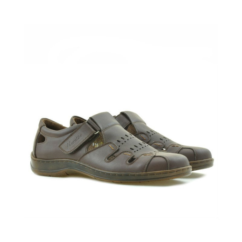Mokasiinit miehille 819 ruskea
