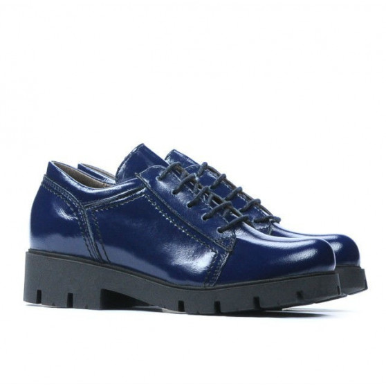 Lasten kengät 158 indigo lakkapinta