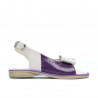 Alle pikkulasten sandaalit 58c lakka violetti+beige