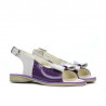 Alle pikkulasten sandaalit 58c lakka violetti+beige