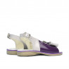 Alle pikkulasten sandaalit 58c lakka violetti+beige