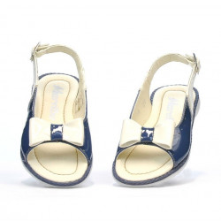 Pienten lasten sandaalit 58c indigo-lakka+beige