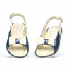 Pienten lasten sandaalit 58c indigo-lakka+beige