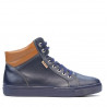Miesten saappaat 4103 indigo+ruskia
