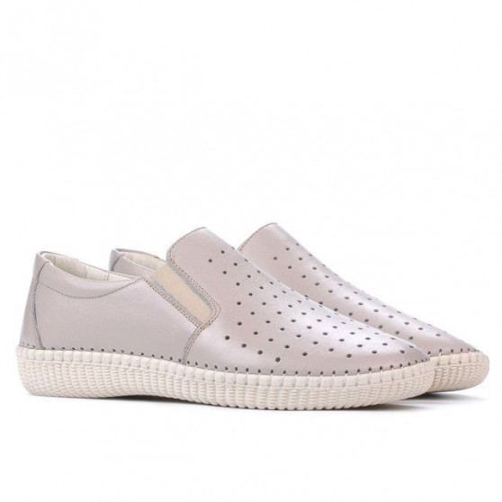 Naisten / nuorten mokkasiinit 689 beige