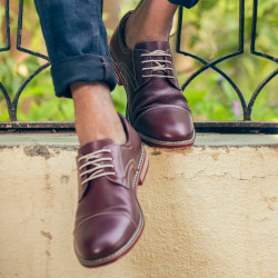 Miesten casual-kengät 873 bordo