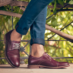 Miesten casual-kengät 873 bordo