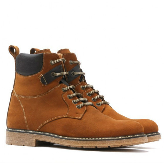 Miesten saappaat 4105 ruskea bufo