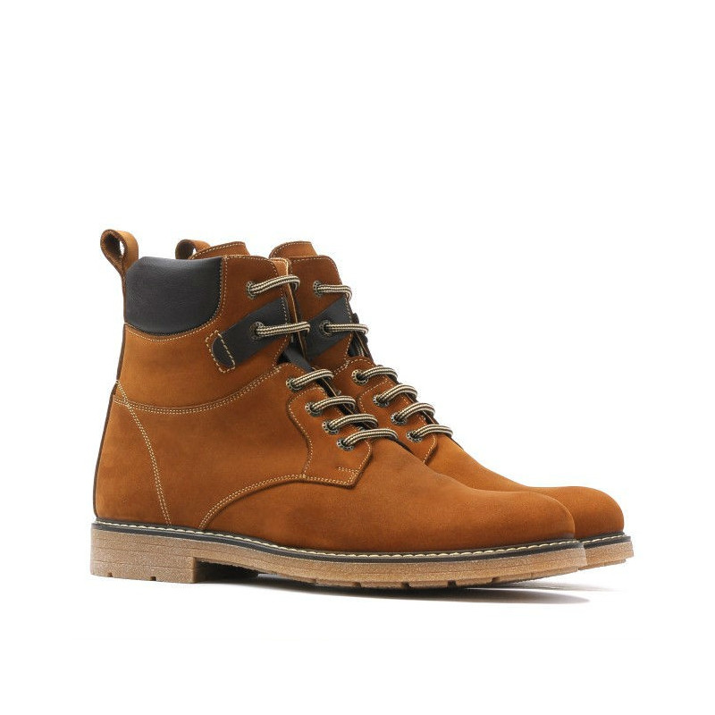 Miesten saappaat 4105 ruskea bufo
