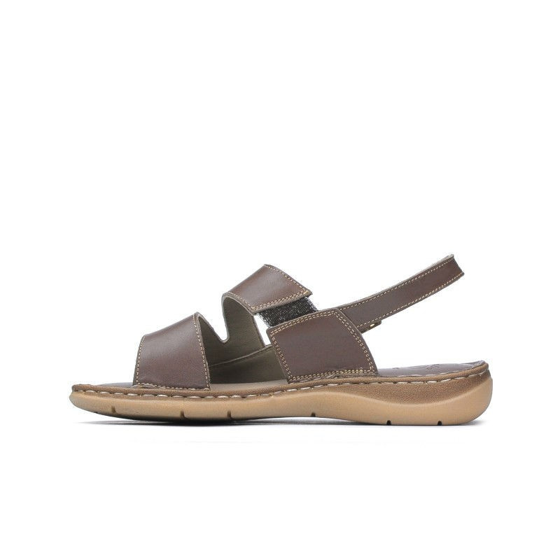 Naisten sandaletit 5044 cappuccino