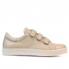 Miesten lenkkitossut 893sc beige tarranauha