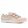 Miesten lenkkitossut 893sc beige tarranauha