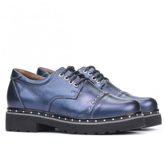 Naisten casual-kengät 6009 indigo helmiäinen