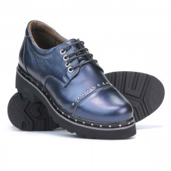 Naisten casual-kengät 6009 indigo helmiäinen