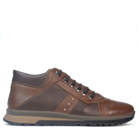 Miesten casual-kengät 4110 ruskea+kahvi