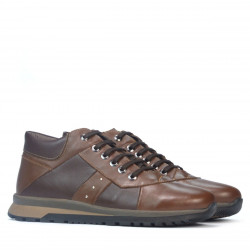 Miesten casual-kengät 4110 ruskea+kahvi