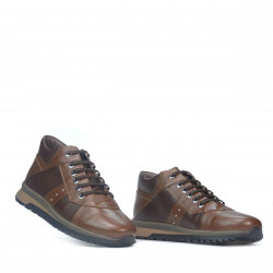 Miesten casual-kengät 4110 ruskea+kahvi