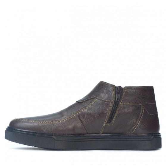 Miesten saappaat 4117 kahvi
