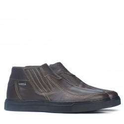 Miesten saappaat 4117 kahvi