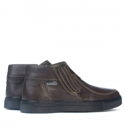 Miesten saappaat 4117 kahvi