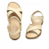 Naisten sandaalit 5063 beige