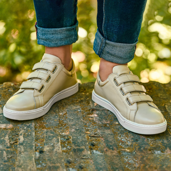 Miesten lenkkitossut 893sc beige tarranauha lifestyle