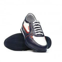 Teini-ikäisten urheilukengät 377 indigo+valkoinen