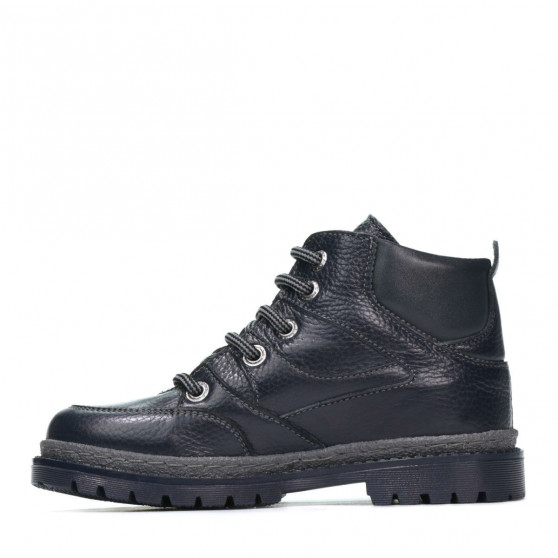 Lasten saappaat 3017 indigo+harmaa