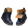 Miesten nilkkurit 4108 indigo+ruskea