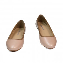 Naisten ballerinat 6027 helmiäispinkki
