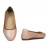 Naisten ballerinat 6027 helmiäispinkki