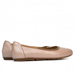 Naisten ballerinat 6027 helmiäispinkki