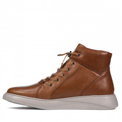 Miesten saappaat 4124 ruskea