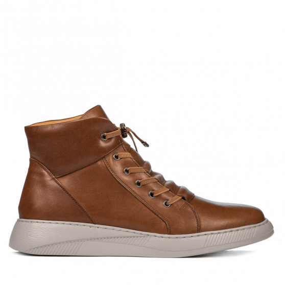 Miesten saappaat 4124 ruskea