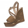 Naisten sandaalit 5079 cappuccino