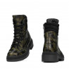 Naisten saappaat 3362 khaki camo