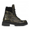 Naisten saappaat 3362 khaki camo