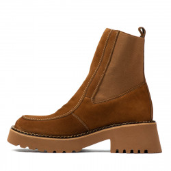 Naisten saappaat 3369 ruskea bufo