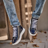 Miesten saappaat 4125 indigo yhdistelmä lifestyle