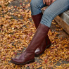 Naisten saappaat 3365 bordo lifestyle
