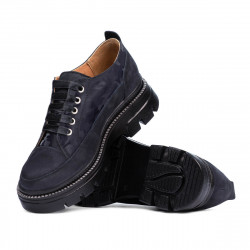 Naisten casual-kengät 6043 indigo yhdistetty mokka
