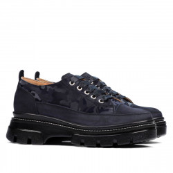 Naisten casual-kengät 6043 indigo yhdistetty mokka