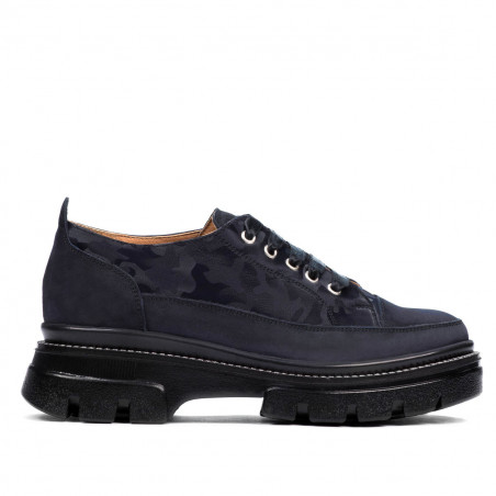 Naisten casual-kengät 6043 indigo yhdistetty mokka