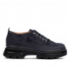 Naisten casual-kengät 6043 indigo yhdistetty mokka