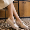 Naisten vapaa-ajan kengät 6042 beige lifestyle