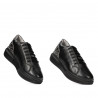 Black combined casual/sport 6048 kengät