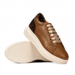Casual/urheilukengät 6048 ruskea yhdistelmä