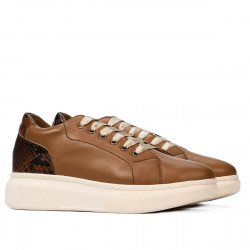 Casual/urheilukengät 6048 ruskea yhdistelmä